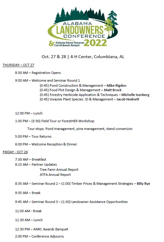 22 ALC Agenda