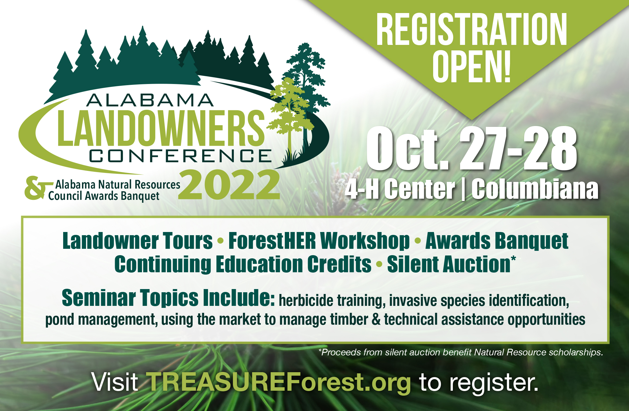 Landowner Conference Registration open